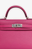 Hermes 2018 Rose Poupre Mysore Chevre Leather Mini Kelly PHW