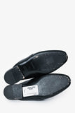 Hermes Black Leather Oz Mules Size 35