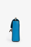 Hermes 2019 Blue Leather Mini 'Verrou Chaîne 17' Crossbody