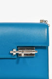 Hermes 2019 Blue Leather Mini 'Verrou Chaîne 17' Crossbody