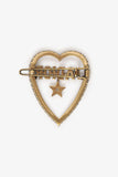 Christian Dior Crystal Embellished 'J'aDior' Star Hair Clip