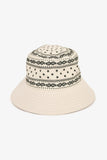 Hermes Cream Paisley Bucket Hat Size 57