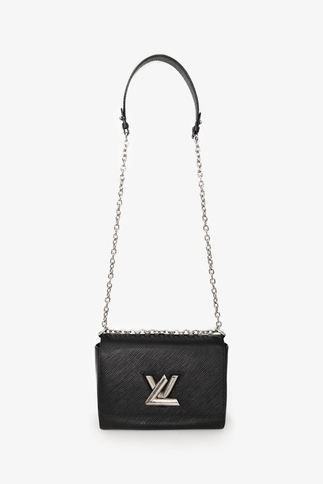 Louis Vuitton 2016 Black Epi Leather Twist MM Bag