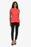 Prada Black Slim Zip Ankle Trousers Size 36