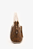 Louis Vuitton Monogram White Accent Leather 'Elipse BB' Top Handle with Strap