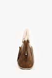 Louis Vuitton Monogram White Accent Leather 'Elipse BB' Top Handle with Strap