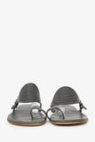 Hermes Olive Leather Hera Sandals Size 42.5