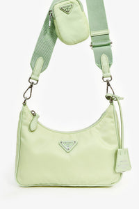 Prada Green Re-Nylon Re-Edition 2005 Crossbody Bag