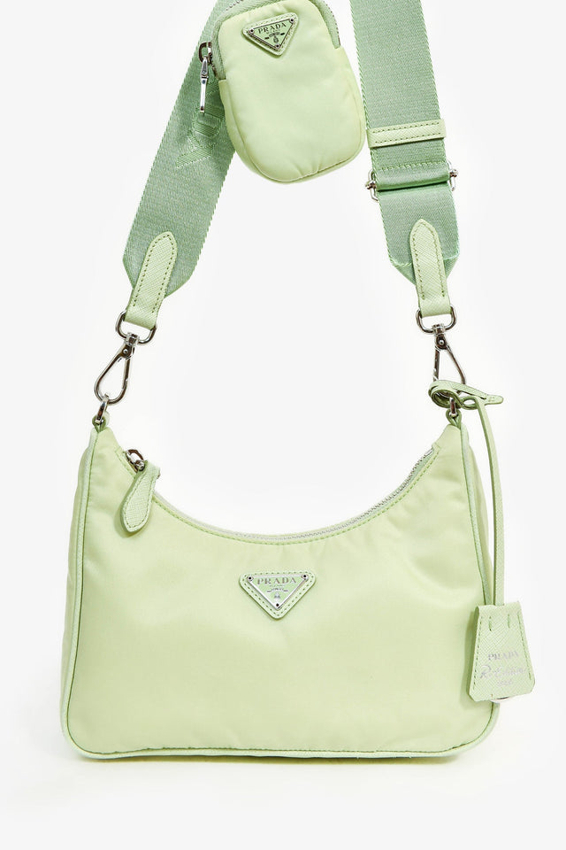 Prada Green Re-Nylon Re-Edition 2005 Crossbody Bag