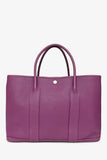 Hermes 2014 Purple Clemence Leather Garden Party 36