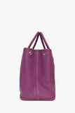 Hermes 2014 Purple Clemence Leather Garden Party 36