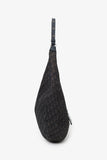 Christian Dior 2005 Black Diorissimo Canvas and Leather Street Chic Crossbody