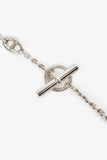 Hermes Sterling Silver Farandole Long Necklace 160