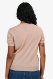 Prada 2020 Blush Wool SS Top Size 40
