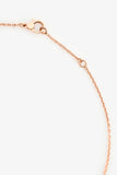 Hermes 2025 18K Rose Gold Diamond Finesse Pendant Necklace