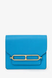 Hermes 2021 Blue Frida Evercolor Roulis Slim With Pouch