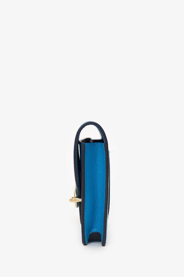 Hermes 2021 Blue Frida Evercolor Roulis Slim With Pouch