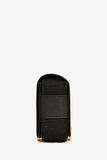 Hermes 2022 Black Chèvre Mysore Leather 'Geta' Crossbody Bag