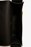Hermes 2022 Black Chèvre Mysore Leather 'Geta' Crossbody Bag