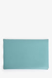Hermes 2019 Blue Leather Calvi Duo Compact  Holder