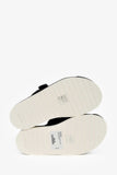 Christian Dior Black Oblique Jacquard 'Alpha' Sandals Size 38