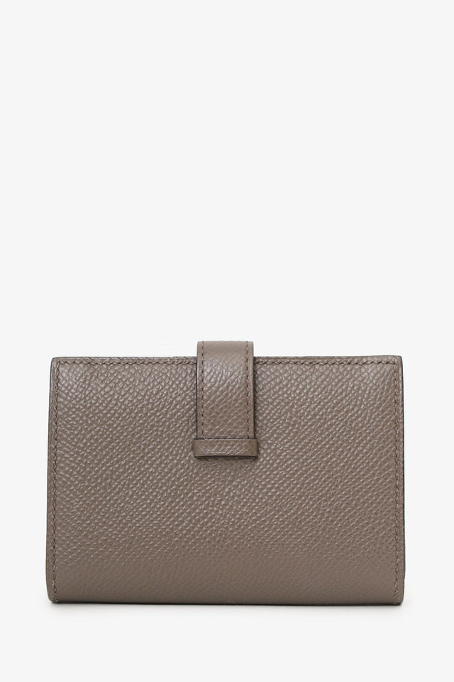 Hermes 2022 Étoupe Epsom Leather Bearn  Holder