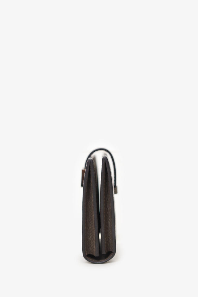 Hermes 2022 Étoupe Epsom Leather Bearn  Holder