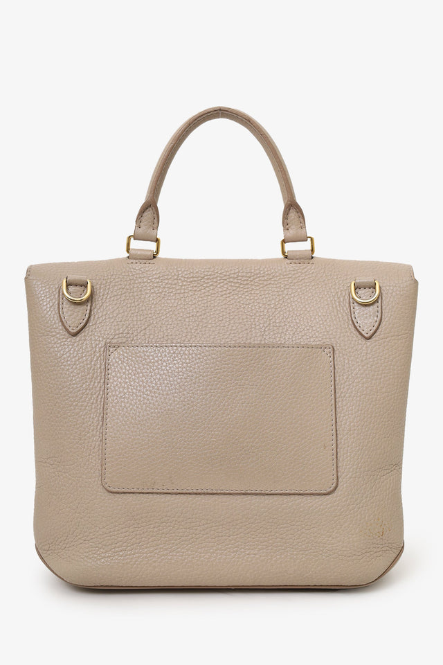 Louis Vuitton 2018 Taupe Leather Taurillon Volta Top Handle