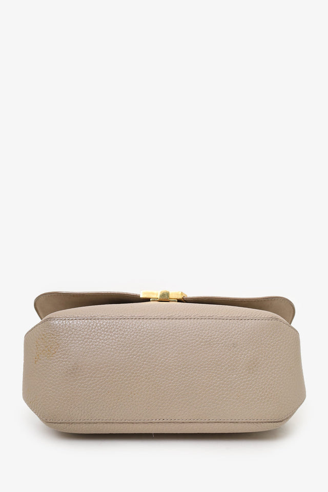 Louis Vuitton 2018 Taupe Leather Taurillon Volta Top Handle