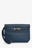 Hermes 2019 Navy Blue Epsom Leather Kelly Dépêches 25