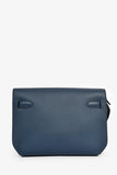 Hermes 2019 Navy Blue Epsom Leather Kelly Dépêches 25