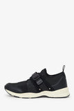 Christian Dior Black/White Buckle Detail Sneakers Size 44 Mens