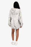 Christian Dior White/Black Astronomy Patterned Anorak Size XS