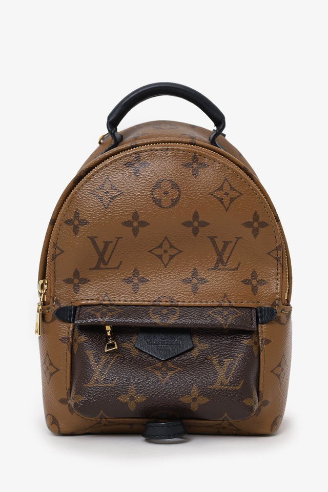 Louis Vuitton 2019 Reverse Monogram 'Palm Springs' Mini Backpack
