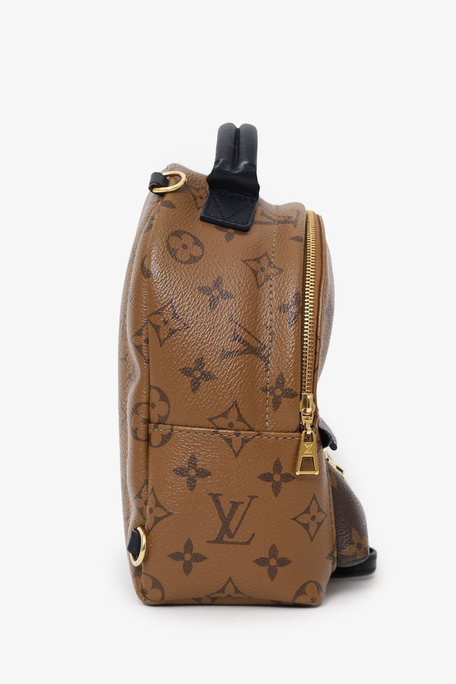 Louis Vuitton 2019 Reverse Monogram 'Palm Springs' Mini Backpack