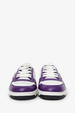 Prada White/Purple Leather Downtown Sneaker Size 7 Mens