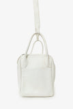 Hermes 2006 White Clemence Leather Lindy 30