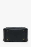Hermes 2023 Black Clemence Mini Lindy