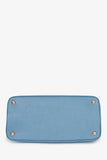 Prada Blue Saffiano Lux Medium Promenade Top Handle