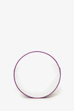 Louis Vuitton White/Purple Leather Paint Can Top Handle With Strap