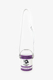Louis Vuitton White/Purple Leather Paint Can Top Handle With Strap
