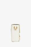Christian Dior White Leather 'Sac 30 Montaigne Mini' Crossbody