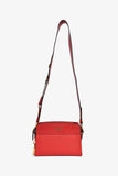 Prada Red Saffiano Leather 'Esplanade' Crossbody