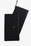 Louis Vuitton 2018 Navy Leather Empriente Monogram Félicie Crossbody with CJ Initials