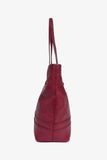 Louis Vuitton Burgundy Leather Monogram Empreinte 'Citadine' PM Bag