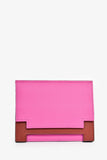Hermes 2018 Magenta/Burgundy 'Multiplis' holder