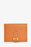 Hermes Brown Epsom Leather 'Bearn' Wallet