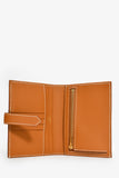 Hermes Brown Epsom Leather 'Bearn' Wallet
