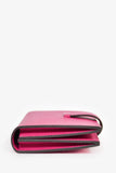 Hermes Magenta Leather Mini 'Bearn' Wallet