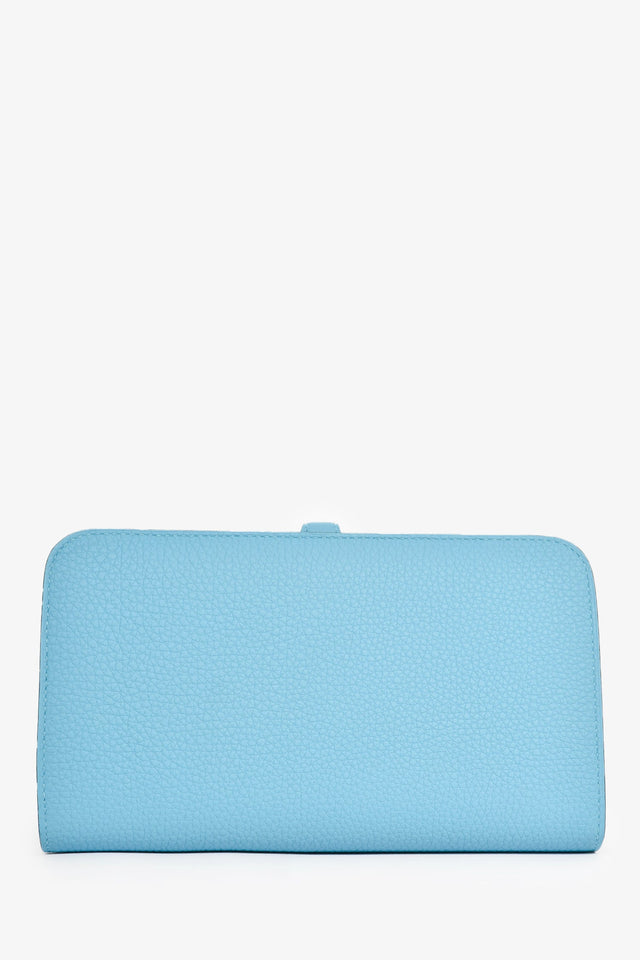 Hermes 2019 Blue Leather 'Dogon' Long Wallet